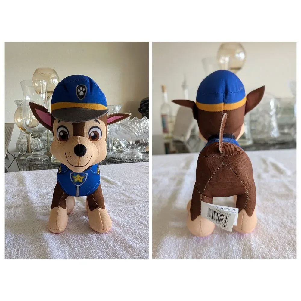 Lot of 3 Paw Patrol Chase Plush&VTech Drop & Go Dump Truck Toy Bundle
